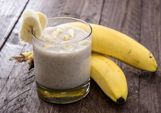Banan i kefir